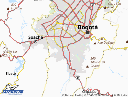 Carte MICHELIN San Benito - ViaMichelin