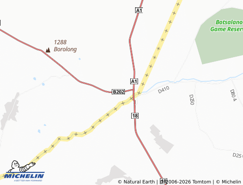 Mapa MICHELIN Ramatlabama - ViaMichelin