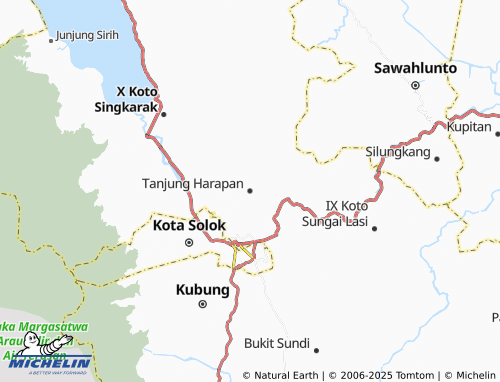 MICHELIN Tanjung Harapan map - ViaMichelin