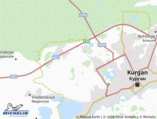 MICHELIN-Landkarte Zapadnoye SNT - ViaMichelin