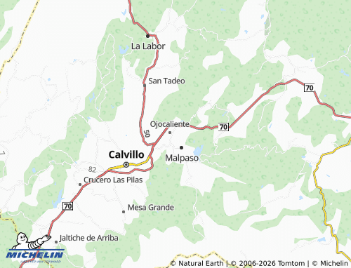 Mapa MICHELIN Las Huertas - ViaMichelin