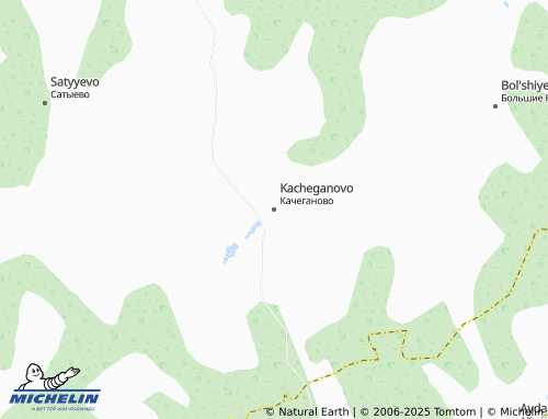 MICHELIN-Landkarte Kacheganovo - ViaMichelin