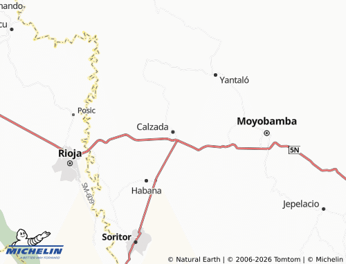 Mappa MICHELIN Calzada - ViaMichelin