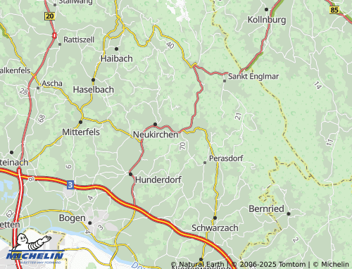 Carte MICHELIN Taußersdorf - ViaMichelin