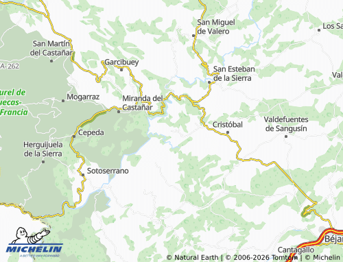 MICHELIN Molinillo map - ViaMichelin
