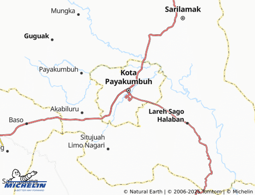 MICHELIN Ibuah map - ViaMichelin