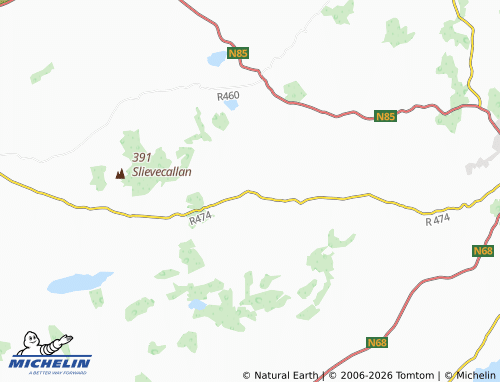 Mappa MICHELIN Connolly - ViaMichelin