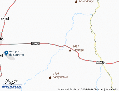 MICHELIN Samupafo map - ViaMichelin