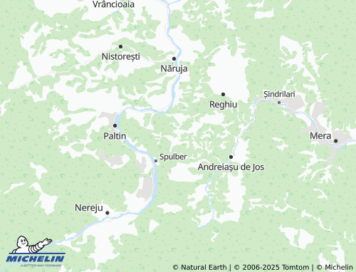 MICHELIN Vâlcani map - ViaMichelin