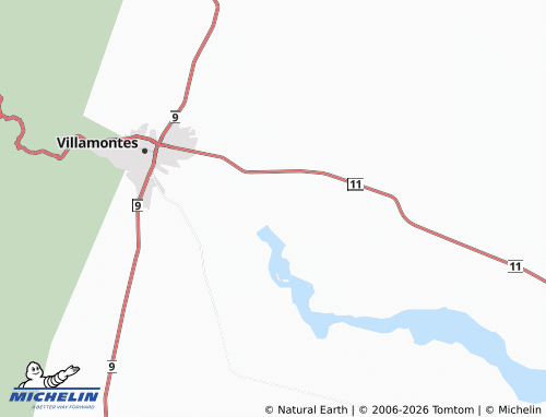 MICHELIN Ibopeyti map - ViaMichelin