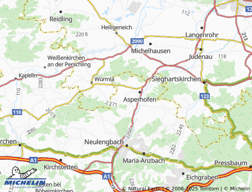 Carte MICHELIN Maierhöfen - ViaMichelin