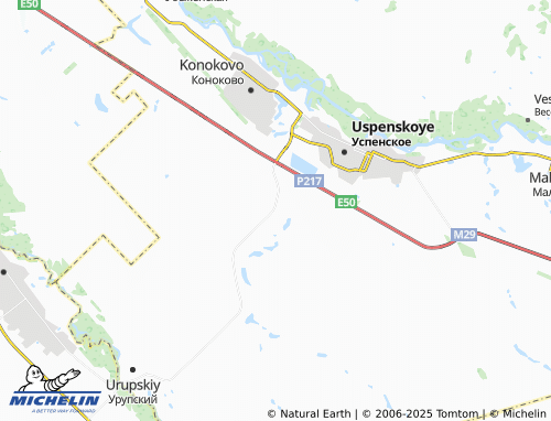 MICHELIN Ukrainskiy map - ViaMichelin