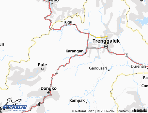 MICHELIN Suruh map - ViaMichelin