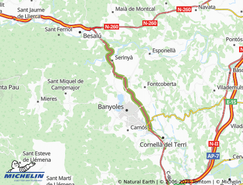 Carte MICHELIN Lió - ViaMichelin