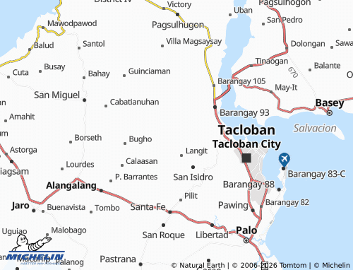 MICHELIN Barangay 103 map - ViaMichelin