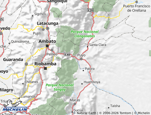 MICHELIN Mera map - ViaMichelin