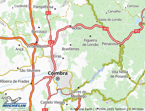 MICHELIN Casal da Rosa map - ViaMichelin
