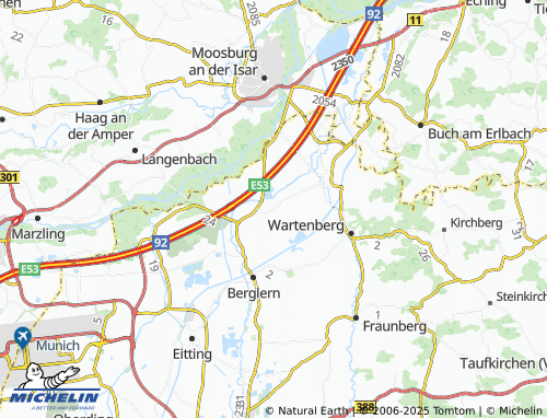 MICHELIN-Landkarte Zustorf - ViaMichelin