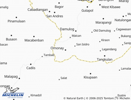 MICHELIN Omonay map - ViaMichelin