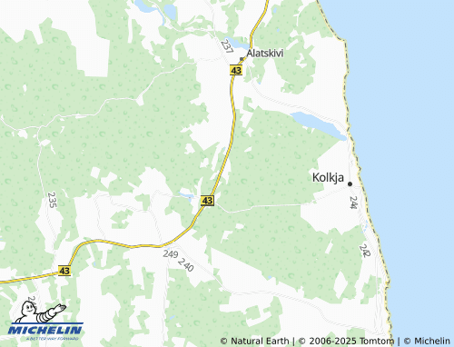 MICHELIN Saburi map - ViaMichelin