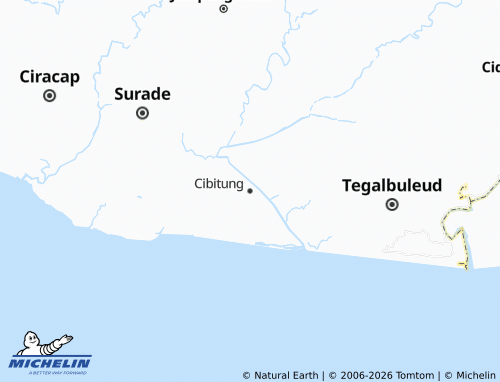 MICHELIN Cibitung map - ViaMichelin