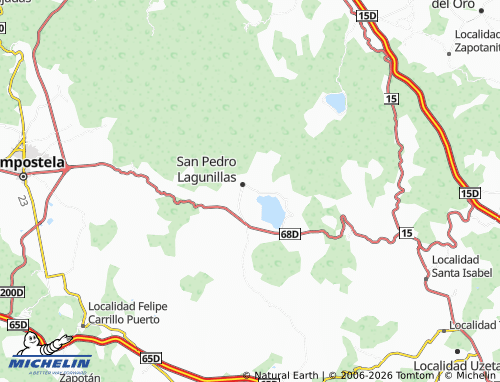 MICHELIN Enmedio map - ViaMichelin