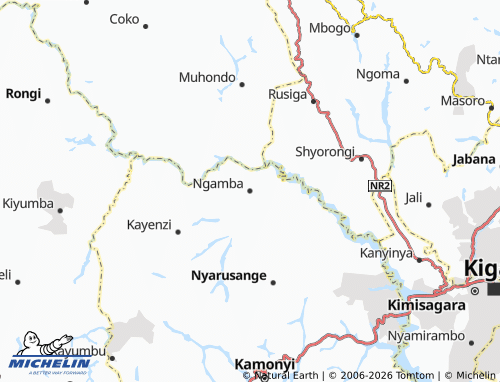 MICHELIN-Landkarte Ngamba - ViaMichelin