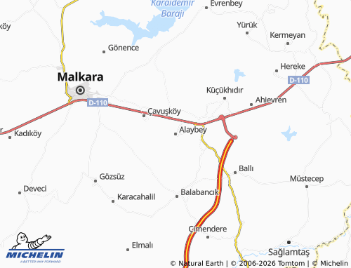 Mappa MICHELIN Alaybey - ViaMichelin