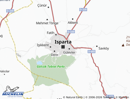 Mappa MICHELIN Hisar - ViaMichelin