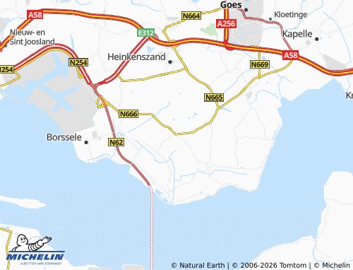 Carte MICHELIN Ovezande - ViaMichelin