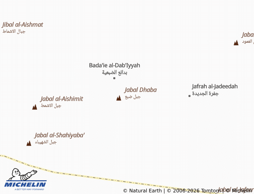 MICHELIN-Landkarte al-Dab'iyyah - ViaMichelin