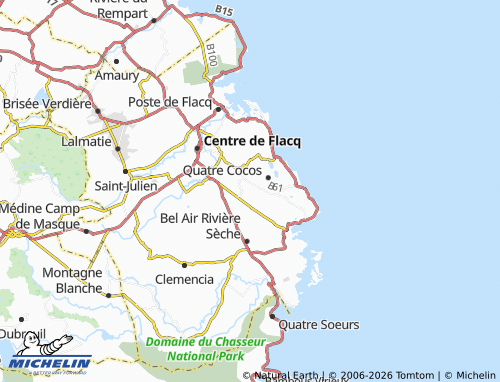 Mapa MICHELIN Camp Marcelin - ViaMichelin