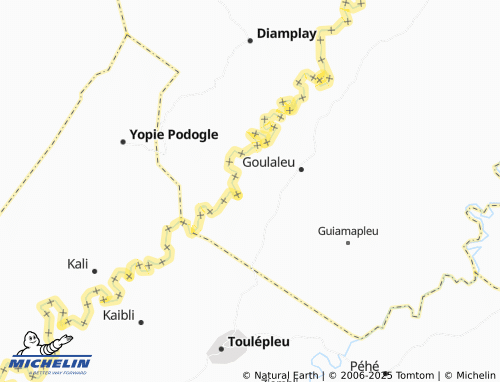 Kaart MICHELIN Doueleu - ViaMichelin