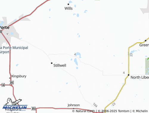 MICHELIN Fish Lake map - ViaMichelin