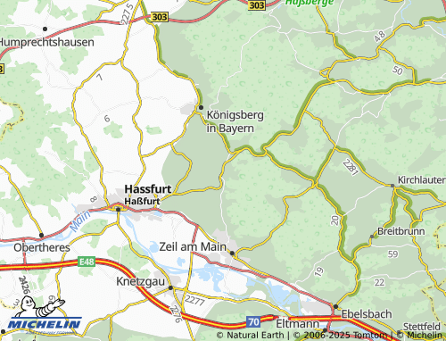 Mapa MICHELIN Sechsthal - ViaMichelin