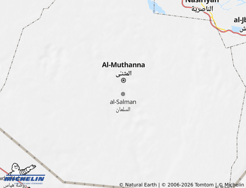 Mapa MICHELIN al-Salman - ViaMichelin