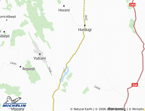 Mappa MICHELIN Gușiței - ViaMichelin