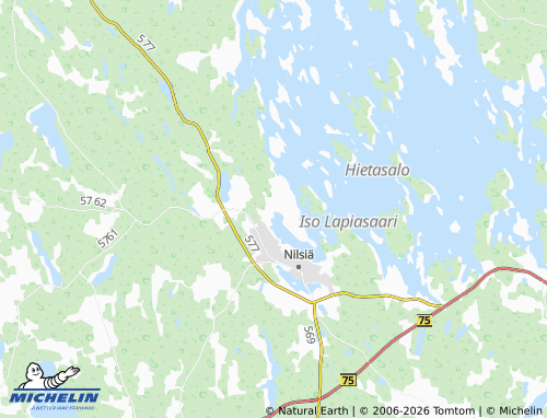 Kaart MICHELIN Simola - ViaMichelin