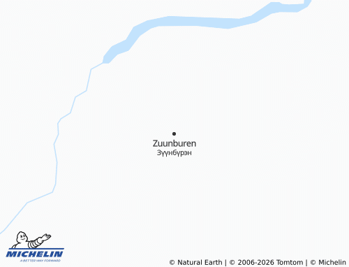Kaart MICHELIN Zuunburen - ViaMichelin
