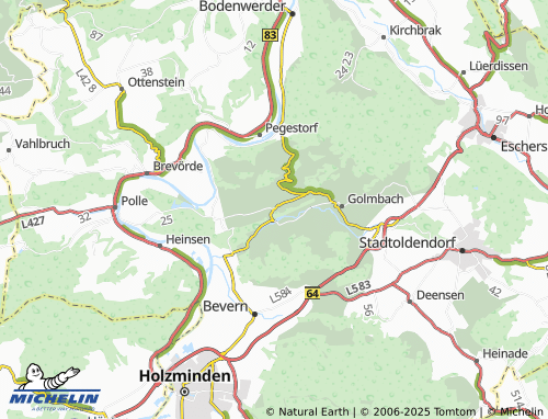 Kaart MICHELIN Lütgenade - ViaMichelin
