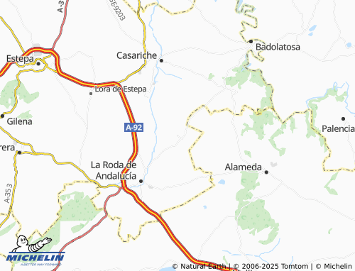 MICHELIN Los Perenos map - ViaMichelin