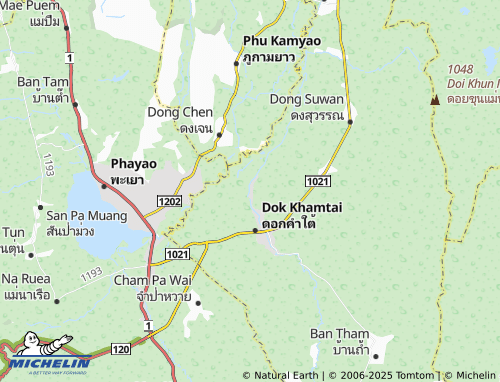 MICHELIN Sawang Arom map - ViaMichelin