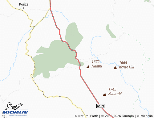 MICHELIN Salama map - ViaMichelin