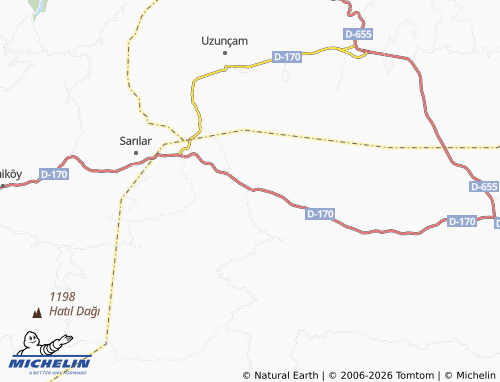 Mappa MICHELIN Uluhan - ViaMichelin