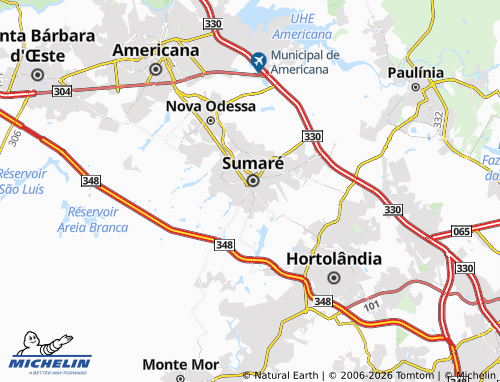 Mapa MICHELIN Parque Hongaro - ViaMichelin