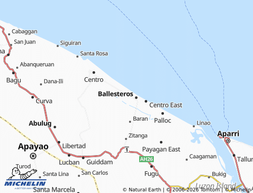 Mappa MICHELIN Cabuluan West - ViaMichelin