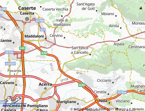 Carte MICHELIN San Marco - ViaMichelin