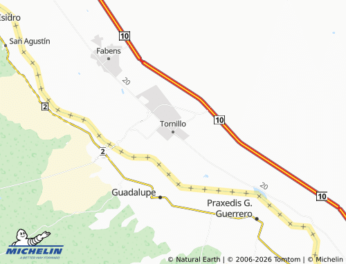 Mapa MICHELIN Tornillo - ViaMichelin