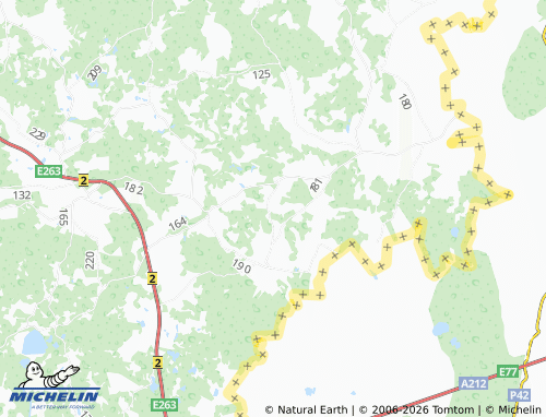 Mappa MICHELIN Kuksina - ViaMichelin
