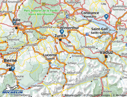 MICHELIN-Landkarte Horgen - ViaMichelin